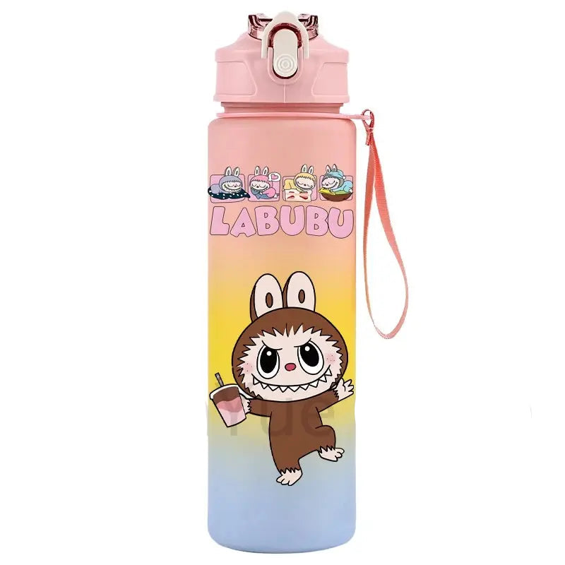 750Ml Cartoon Printed Water Bottle Teenger Student Drinking Portable Cartoon Large Capacity Outdoor Sport Water Cup Kid Gift Trikidsworld