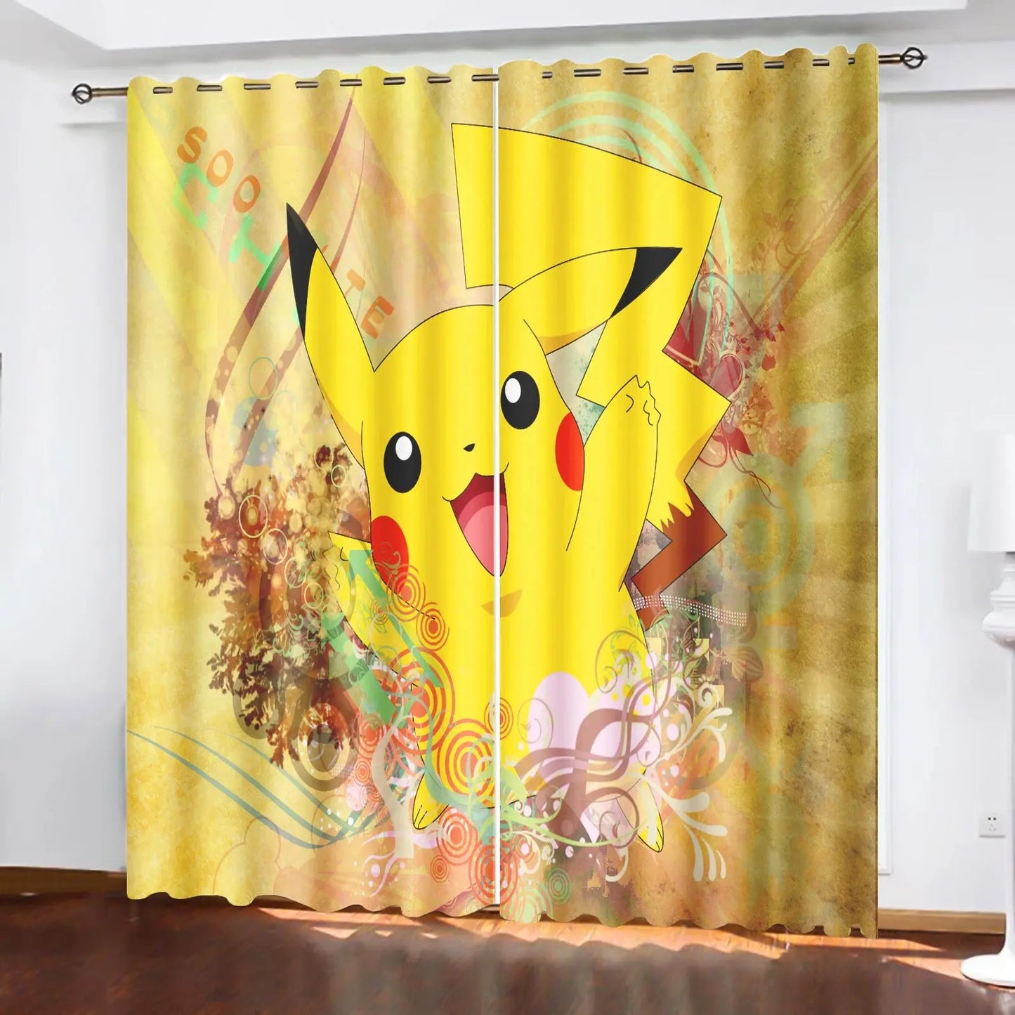 Pokémon Curtains – Home Decor for Room Trikidsworld