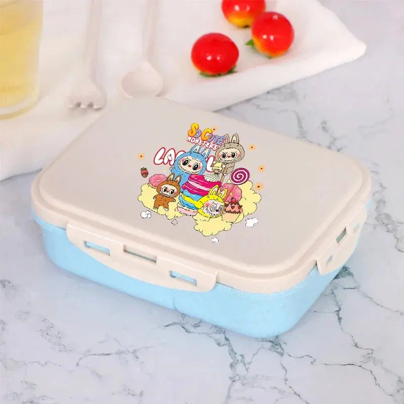 Lunch Bag Cartoon Crystal Sticker Warming Box Portable Outdoor Picnic Food Storage Bags Large Capacity Bento Boxs Gifts Trikidsworld