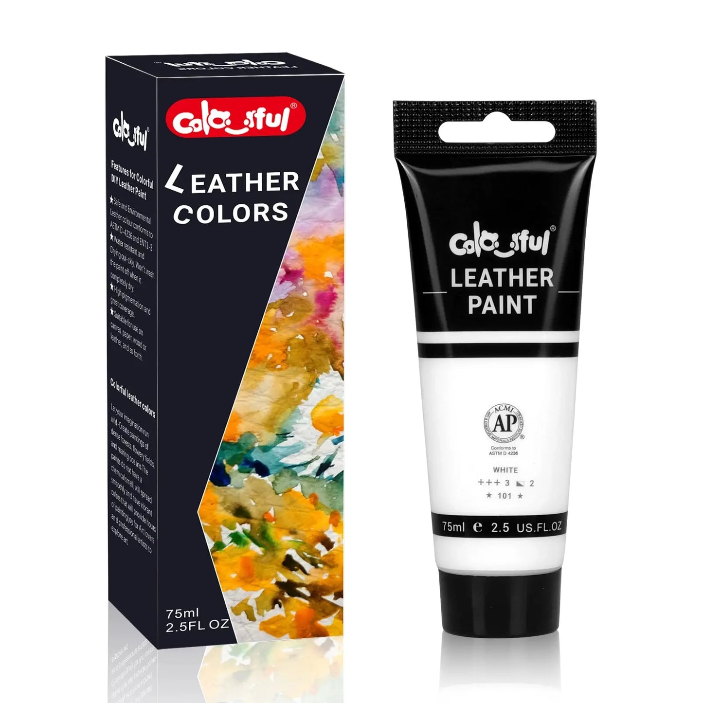 Acrylic Leather PigmentPaint set 12 Colors Leather For Bags,Shoe,Crafts DIY Waterproof Never Fading Leather Repair paint pigment Trikidsworld
