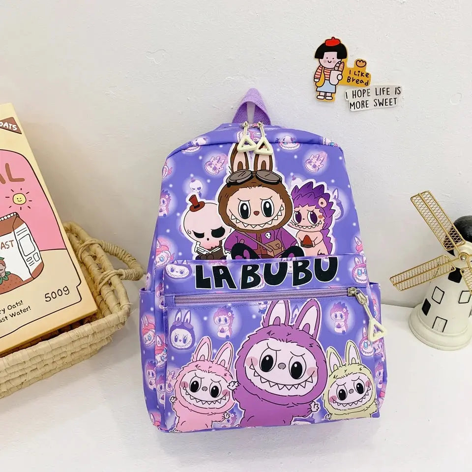 New Cartoon Student Schoolbag Anime Cartoon Cute Large Capacity Backpacks Kawaii Student Shoulders Bag Child Birthday Gifts Trikidsworld