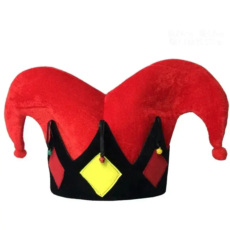 Adult Halloween Fancy Dress Up Hat Stage Show Props Clown Funny Dress Up Clown Hat Carnival Birthday Cake Cap Trikidsworld