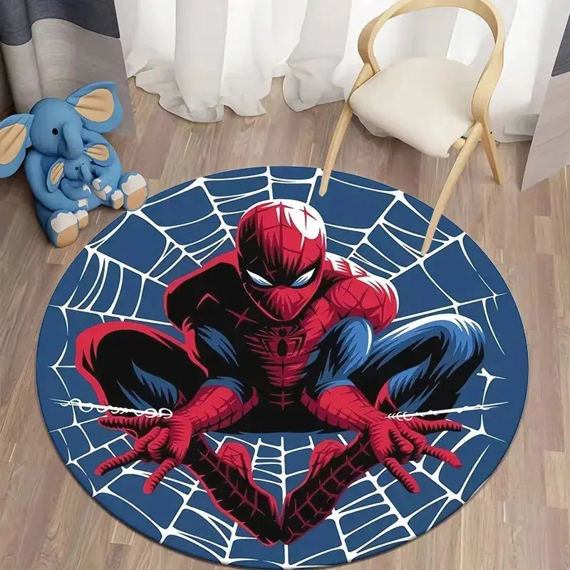 Spider Man Round Carpet for Home Decor Trikidsworld