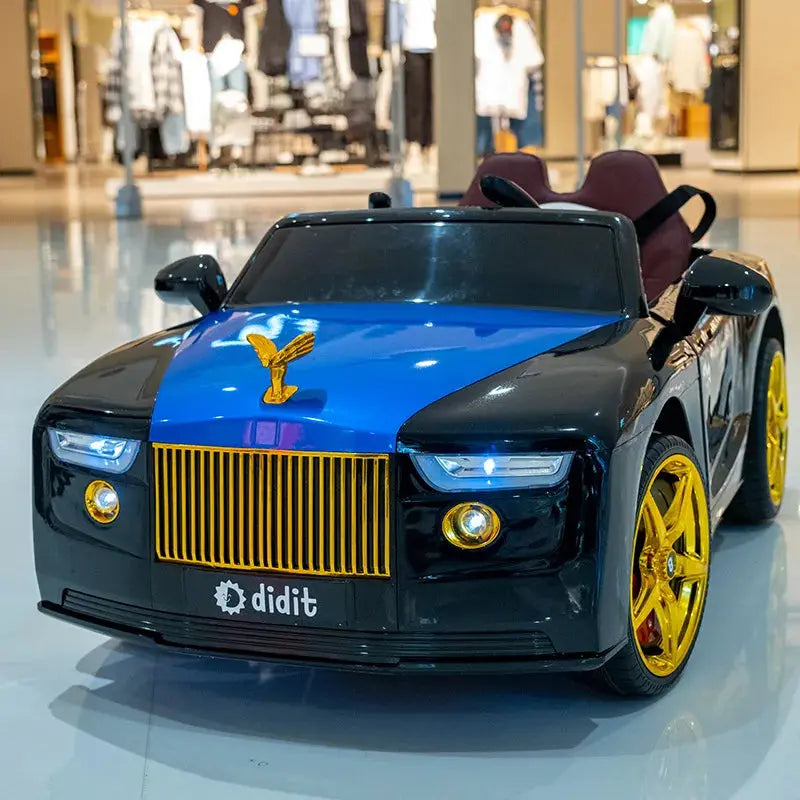 High Quality 1-6 Year Old Children's Electric 4-Wheel Rechargeable Battery Remote-Controlled Children Ride On Toy Car With Music Trikidsworld