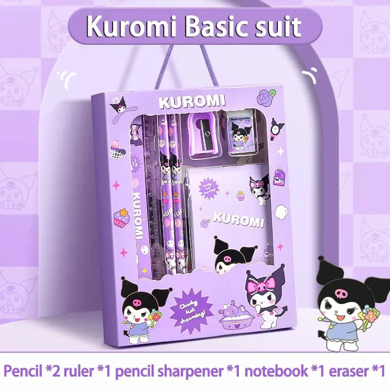 Sanrio Kawaii Stationery Set – 12-Piece Gift Box Trikidsworld