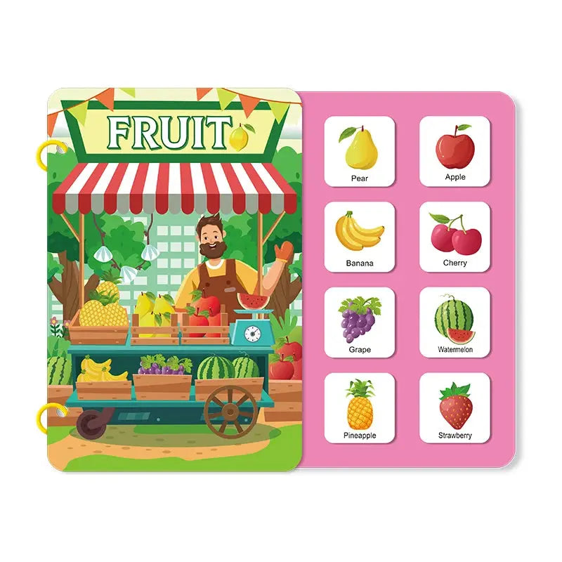 Children Early Education Quiet Busy Paste a Book Baby DIY Puzzle Sticker Montessori Toy Portable Educational Toy Sticker Book Trikidsworld