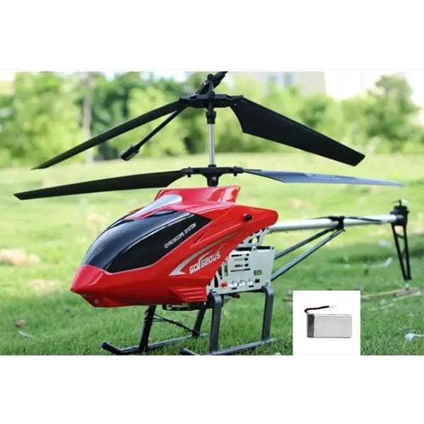Rc Helicopter With Remote Control Extra Durable Big Plane Toy For Kids Drone Model Outdoor 3.5CH 80cm Aircraft Large Helicoptero Trikidsworld