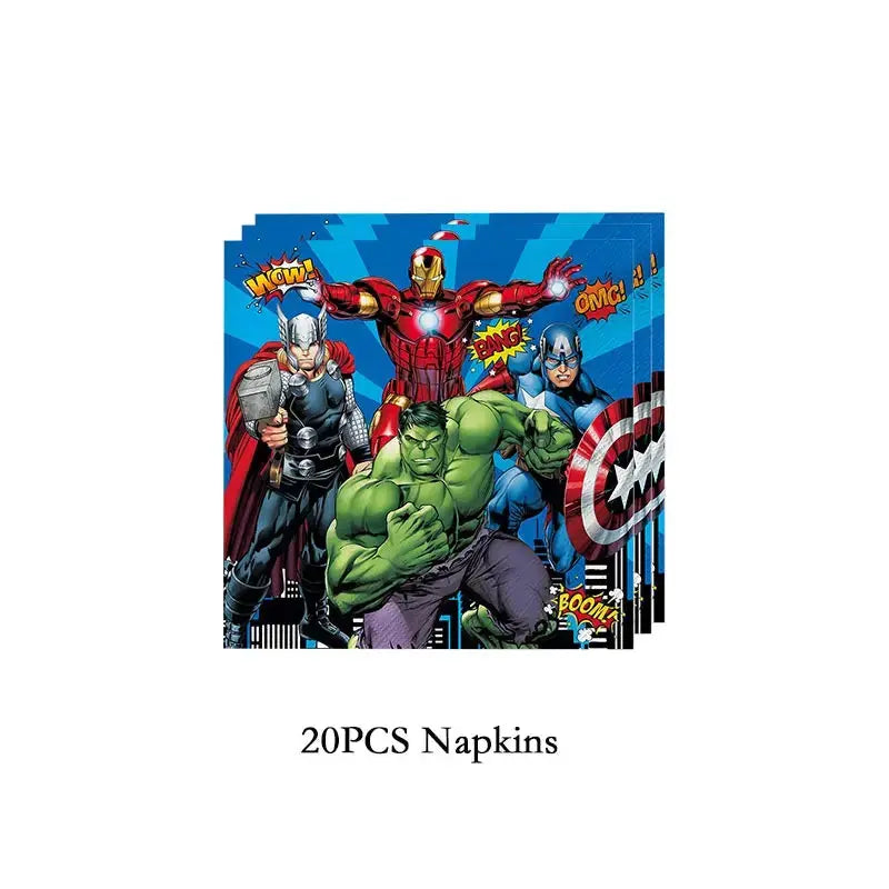 Kids Avengers Marvel Birthday Party Decoration Trikidsworld