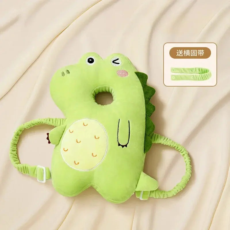 Baby Head Protection Backpack Pillow Toddler Head Safety Pad Cushion Anti-fall Head Protection Pillow Highly Elastic Breathable Trikidsworld