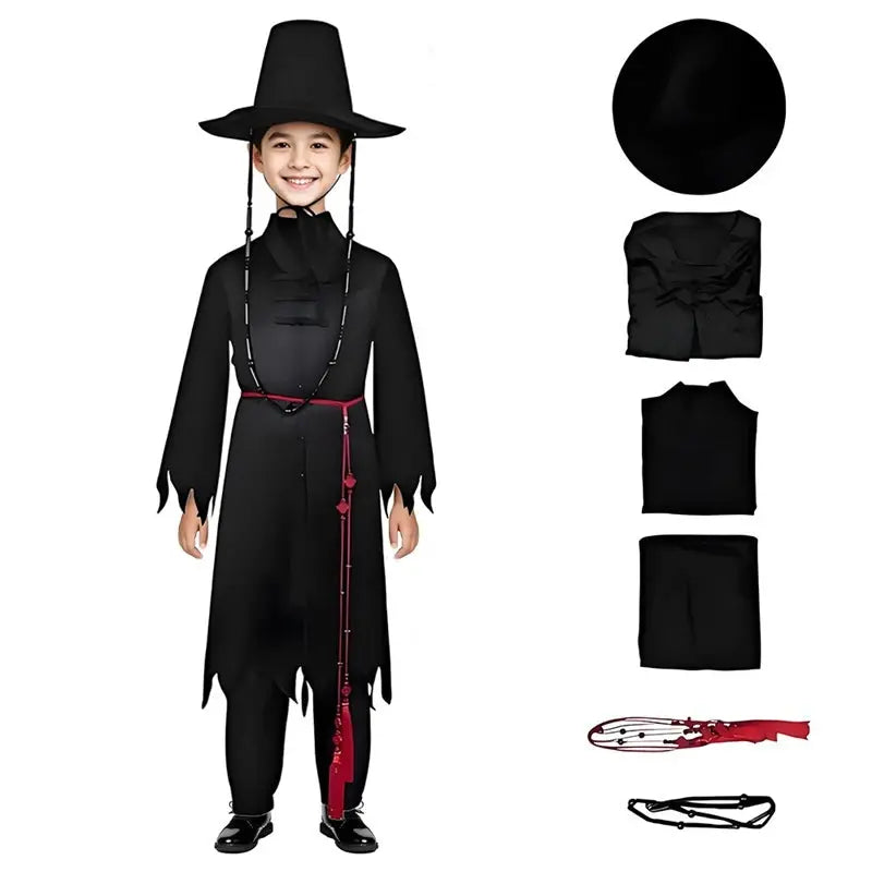 Anime Kpop Boys Role Play Party Saja Cosplay Costume Boys Jinu Halloween Party Carnival Costume Outfit Suit Trikidsworld