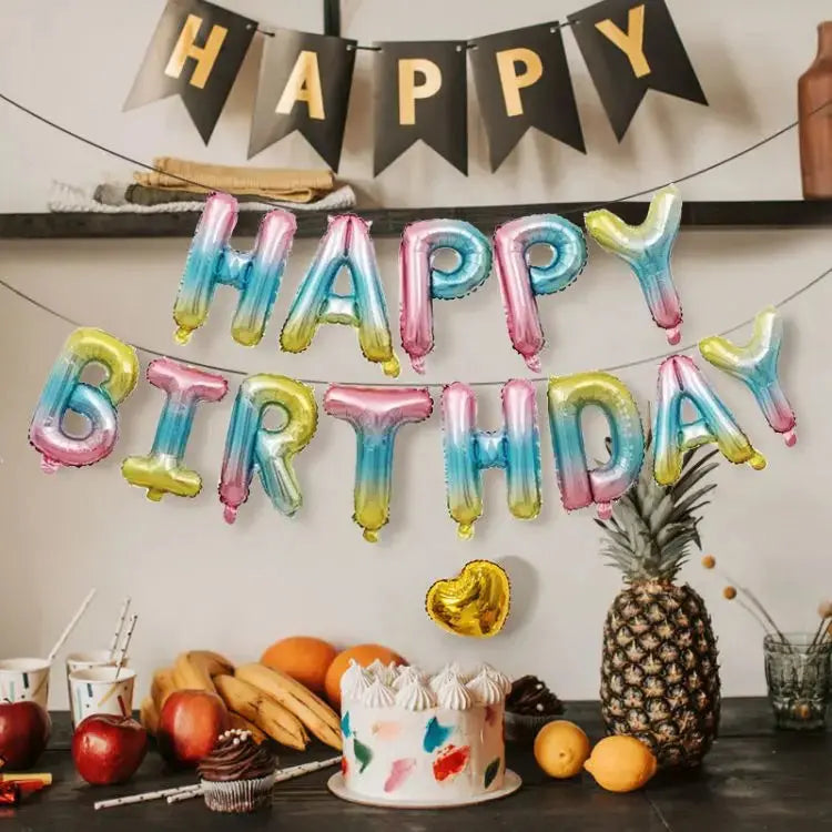 Foil Balloons Happy Birthday Trikidsworld