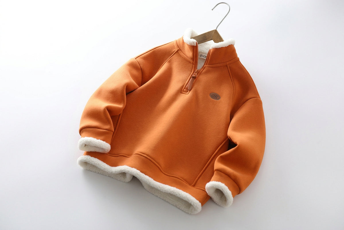 Boys Fleece Sweatshirt – Warm Winter Pullover