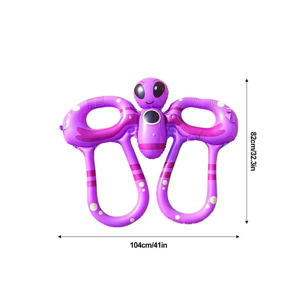 PVC Drifting Safety Vest Lightweight Inflatable Buoyancy Vest Portable Adjustable Webbing Safety Buckle Swim Pool Accessories Trikidsworld