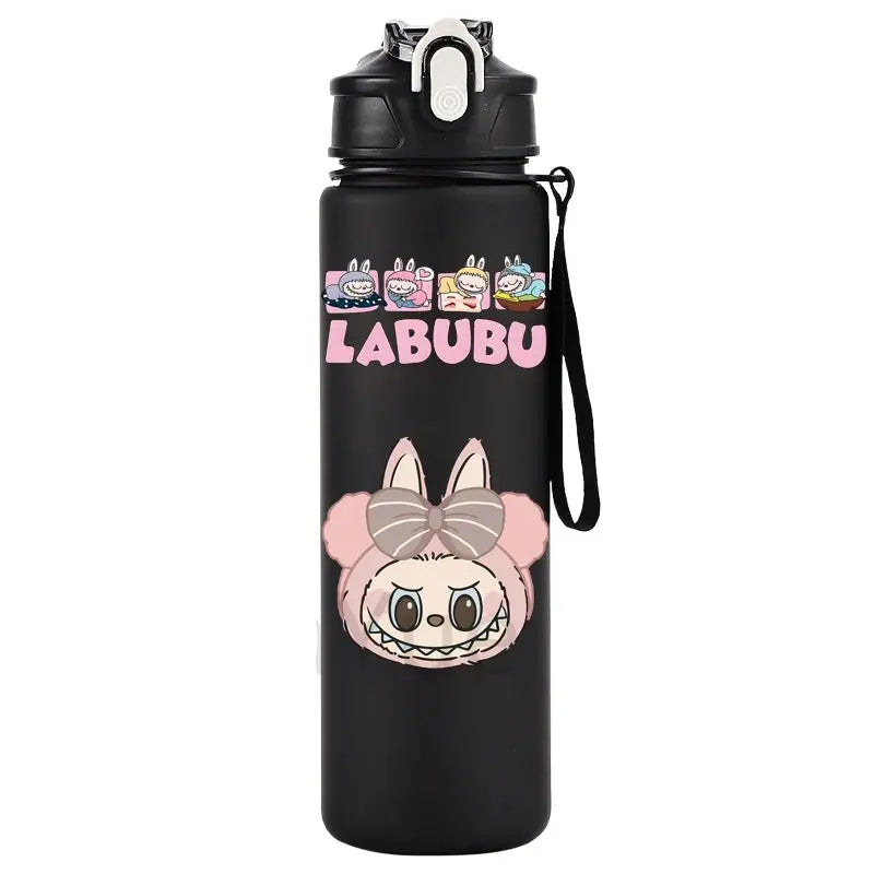 750Ml Cartoon Printed Water Bottle Teenger Student Drinking Portable Cartoon Large Capacity Outdoor Sport Water Cup Kid Gift Trikidsworld