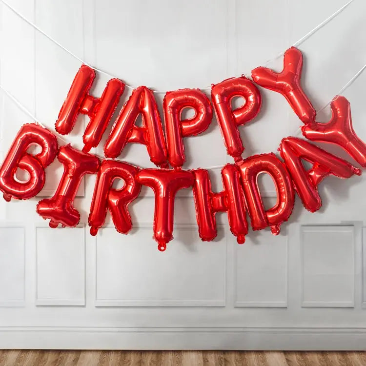 Foil Balloons Happy Birthday Trikidsworld