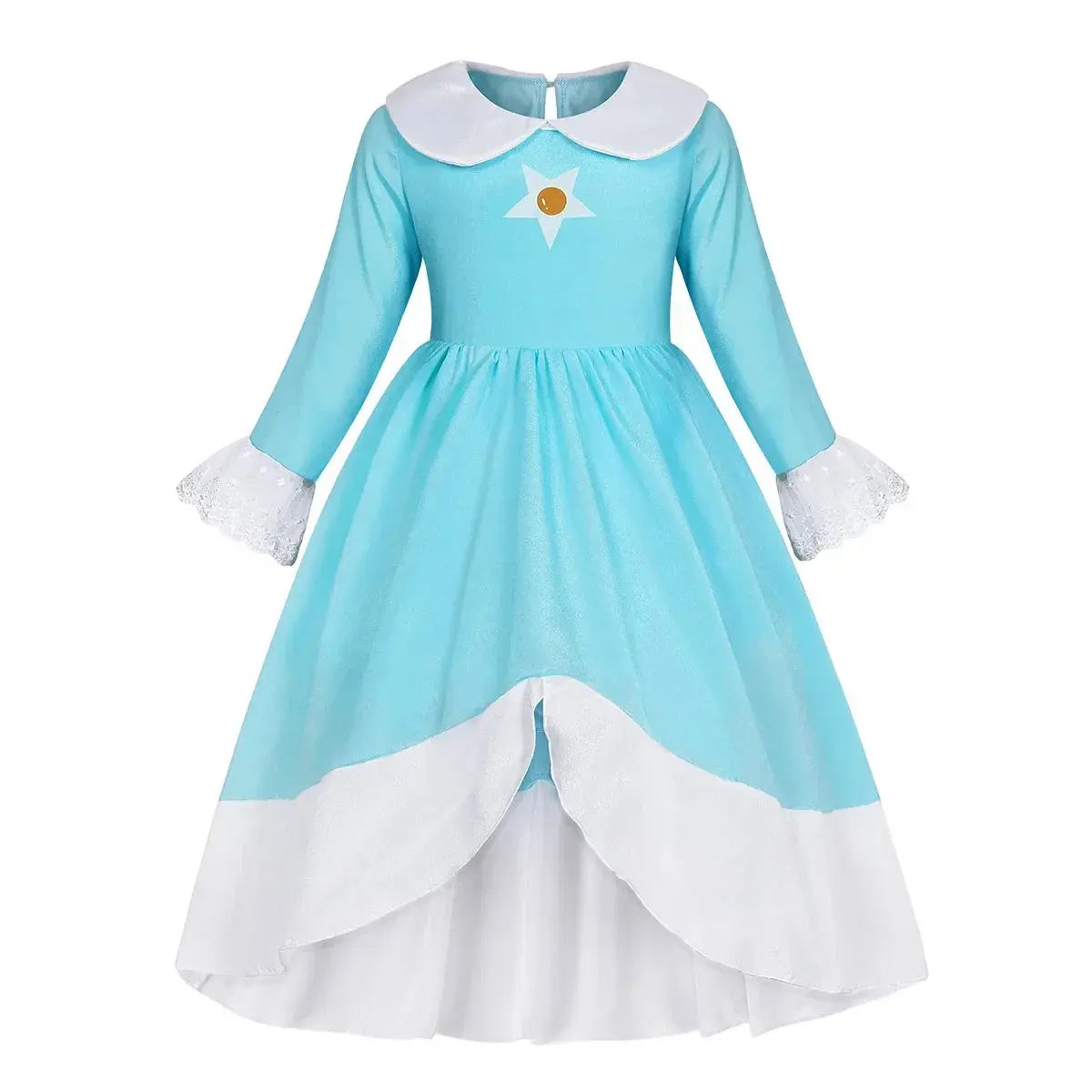 Peach Costume Girl Rosalina Dress Daisy Cosplay Children Birthday Party Dresses for Girls Trikidsworld