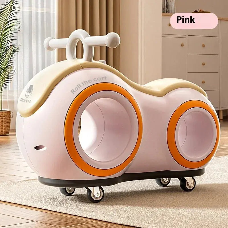 New Children's Riding Toy Peanut Bike Sliding Style 1-3 Year Old Baby Bike Non Pedal Yo Bike Children's Bike Sliding Bike Gift Trikidsworld