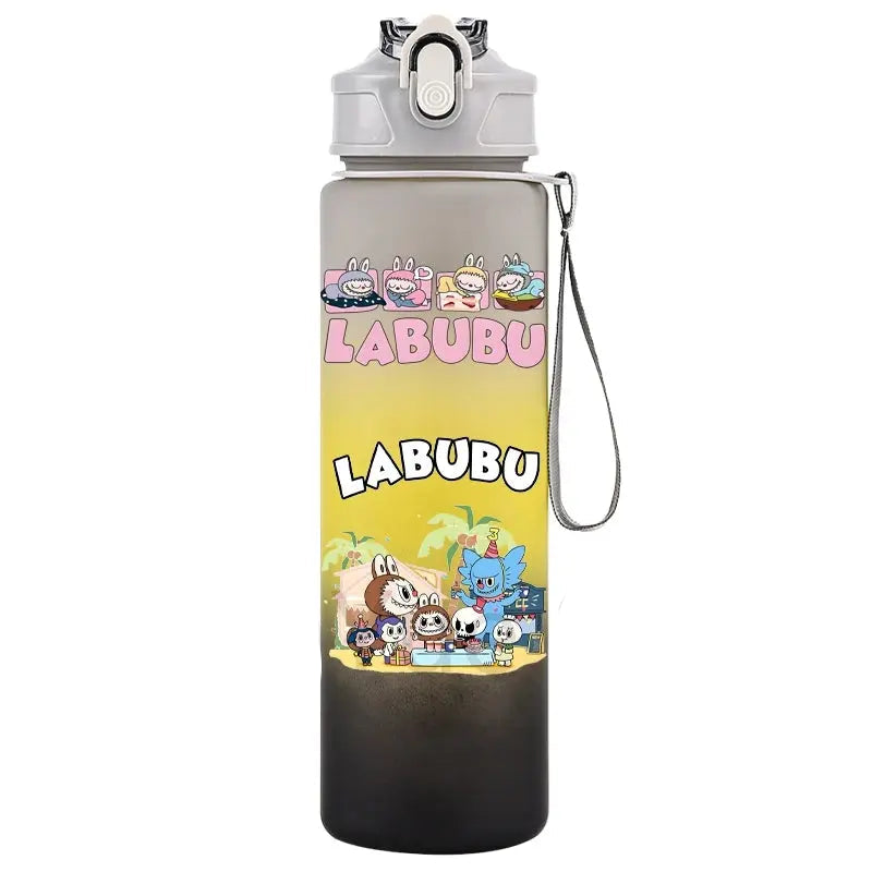 750Ml Cartoon Printed Water Bottle Teenger Student Drinking Portable Cartoon Large Capacity Outdoor Sport Water Cup Kid Gift Trikidsworld
