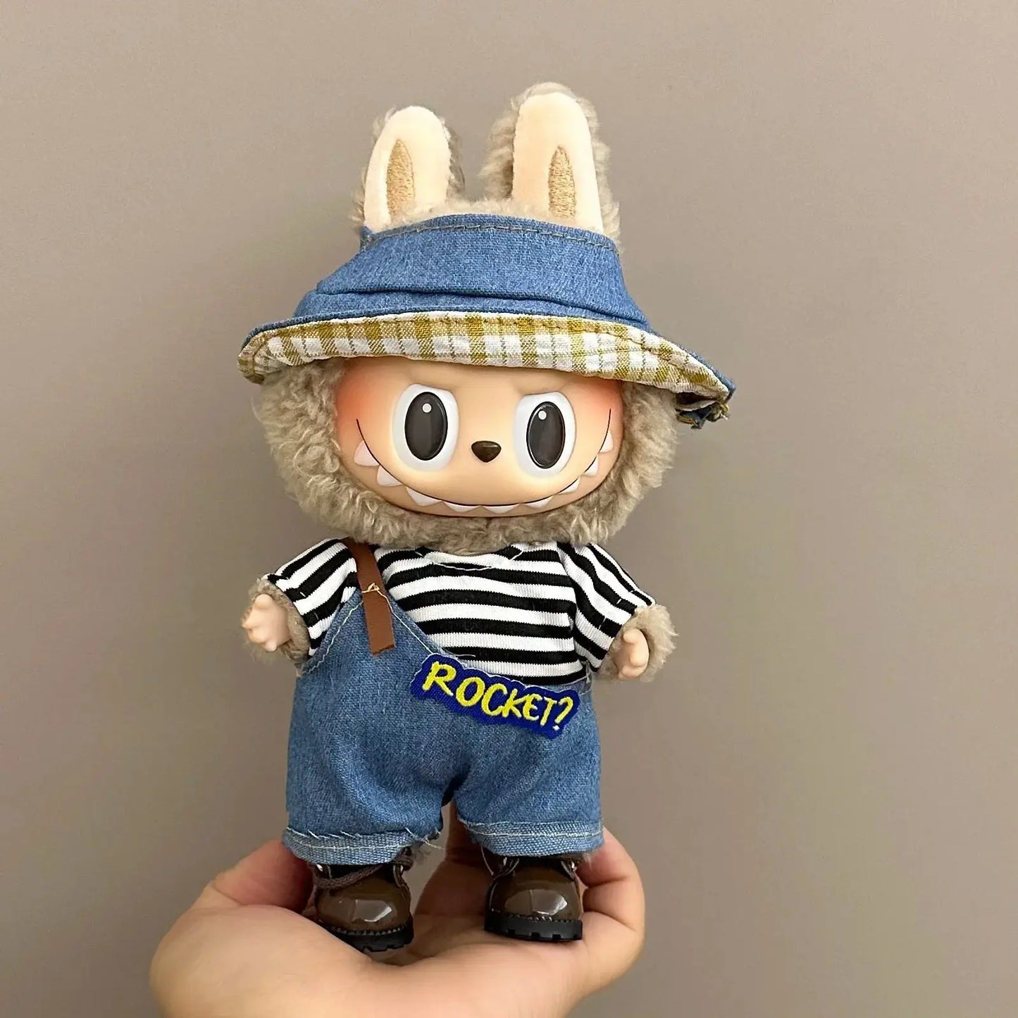 Cute Labubu Clothes Labubu Accessories Designer Suitable for V1 V2 V3 Personality Fashion Birthday Gift NO DOLL Trikidsworld