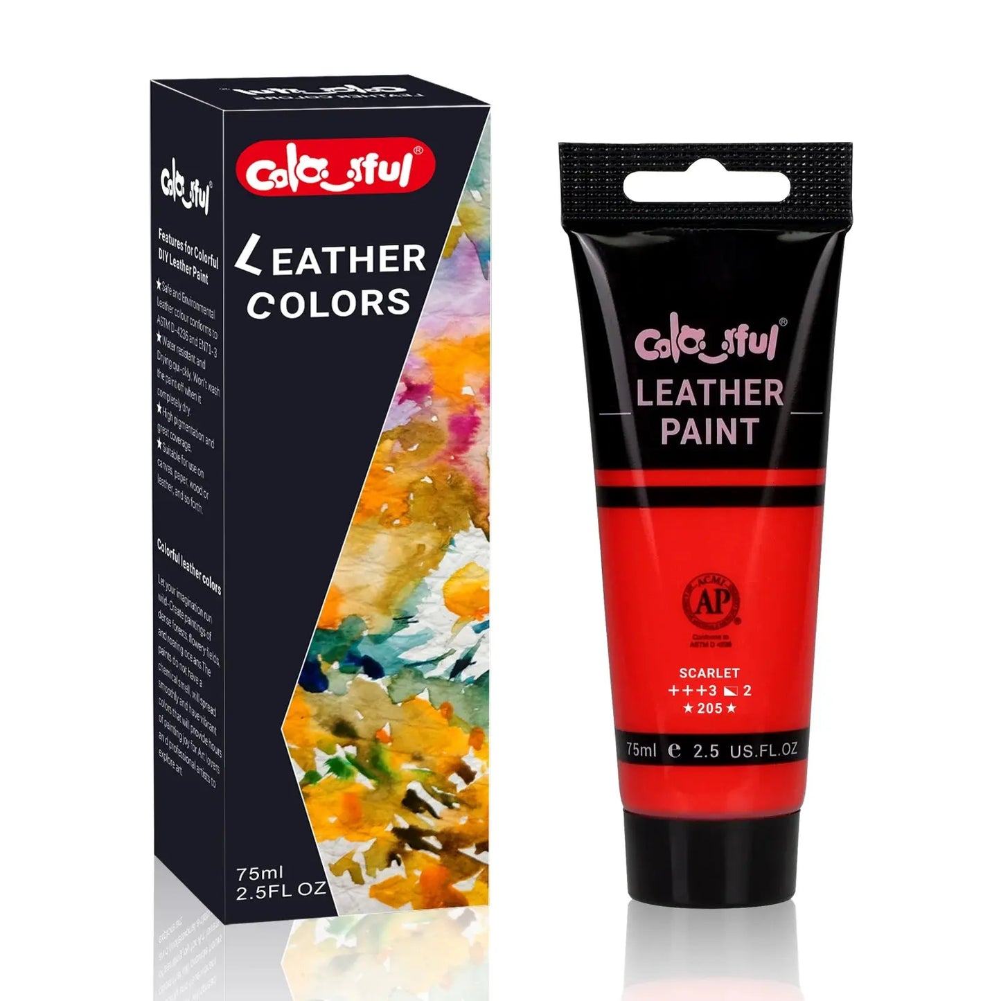 Acrylic Leather PigmentPaint set 12 Colors Leather For Bags,Shoe,Crafts DIY Waterproof Never Fading Leather Repair paint pigment Trikidsworld