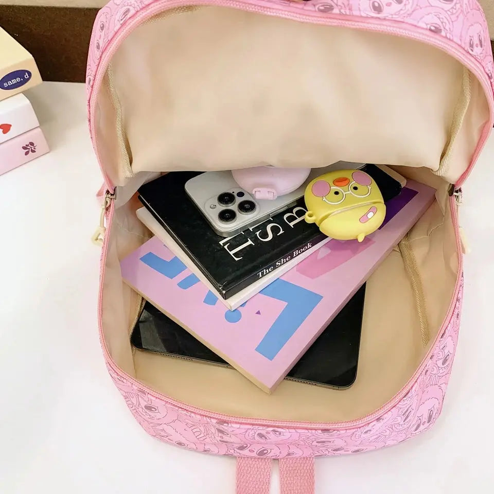 New Cartoon Student Schoolbag Anime Cartoon Cute Large Capacity Backpacks Kawaii Student Shoulders Bag Child Birthday Gifts Trikidsworld