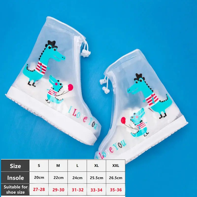 Children's Waterproof Shoe Covers – Reusable Protection for Rainy Days Trikidsworld