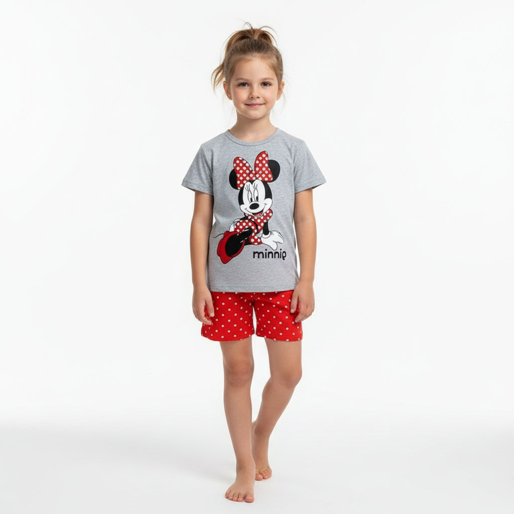 Summer Kids Pyjamas Children Sleepwear Baby Set Elsa Girls Minnie Short sleeved Pijamas Cotton Nightwear Clothes Pajamas Sets Trikidsworld