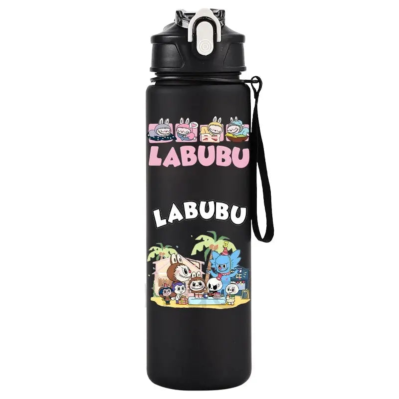 750Ml Cartoon Printed Water Bottle Teenger Student Drinking Portable Cartoon Large Capacity Outdoor Sport Water Cup Kid Gift Trikidsworld
