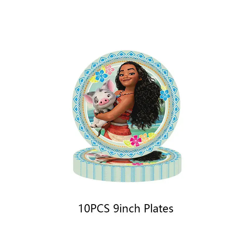 Moana Birthday Party Decoration Cartoon Trikidsworld