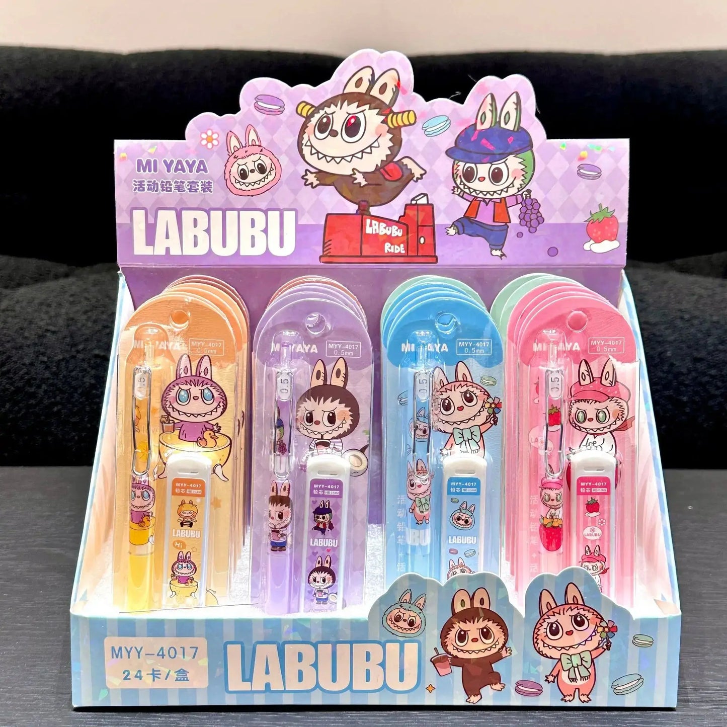 1/6pcs New Mechanical Pencil Set Cartoon Cute Automatic Pencils Student Writing Pens Stationery Gifts For Kids Trikidsworld