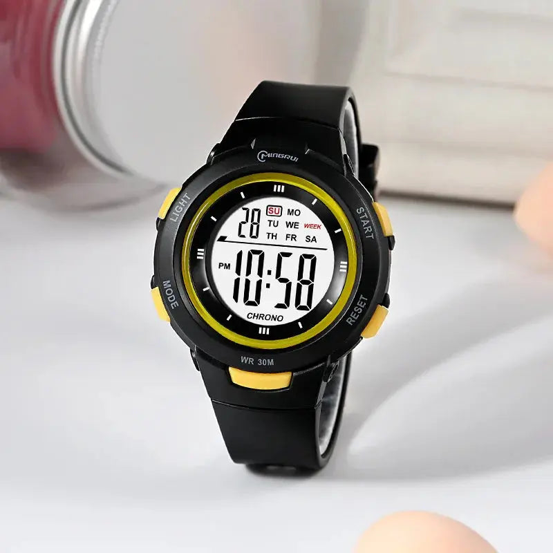 Waterproof Kids Watch with Alarm & Luminous Display Trikidsworld
