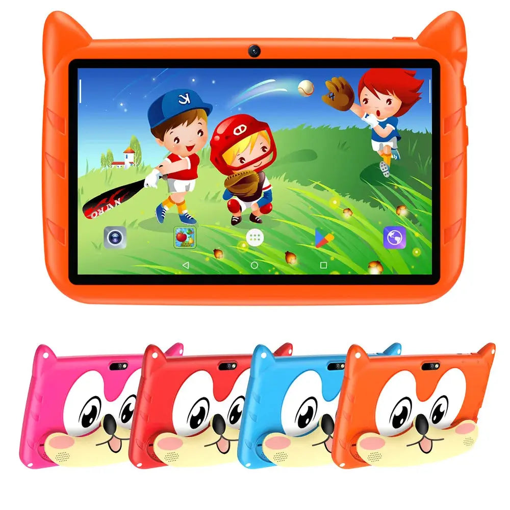 BDF 7" Kids Tablet – Android 13, 4GB+64GB, 1TB Expandable, 5G WiFi, 4000mAh, Dual Trikidsworld