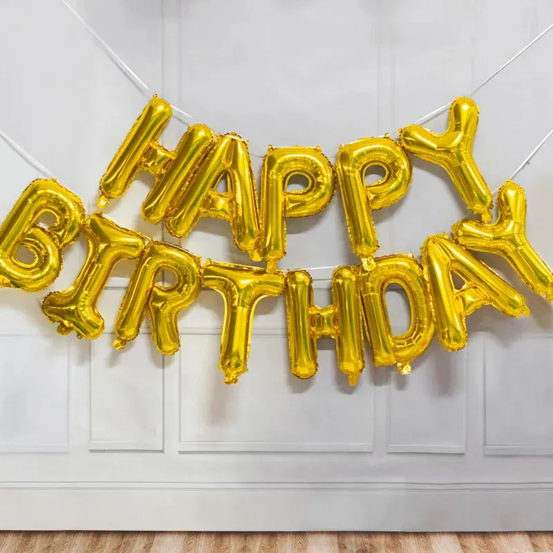 Foil Balloons Happy Birthday Trikidsworld