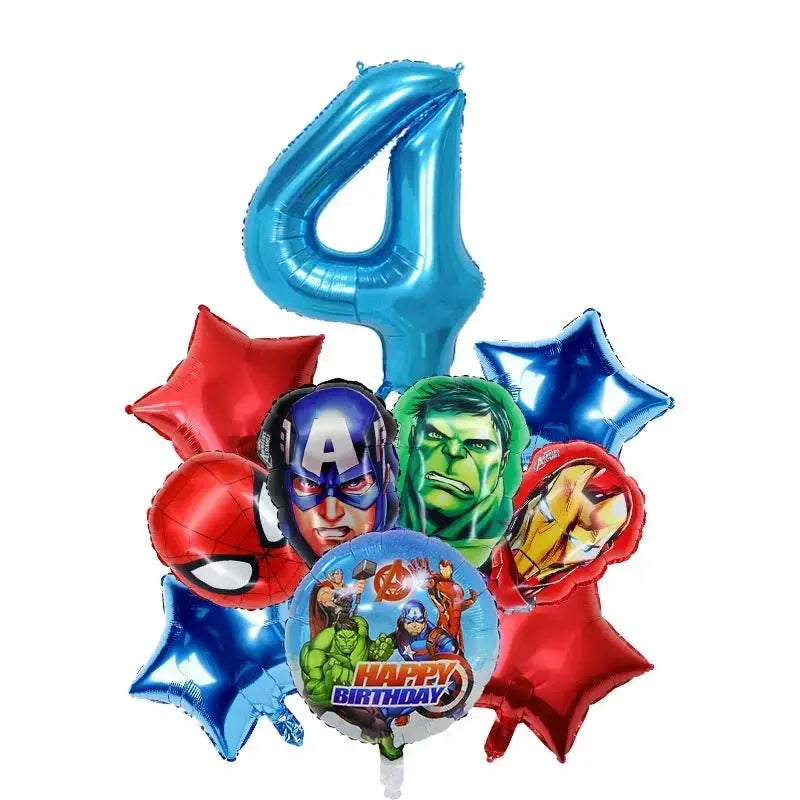 Kids Avengers Marvel Birthday Party Decoration Trikidsworld