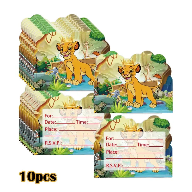 Balloon Baby Lion King Simba Party Decoration Trikidsworld