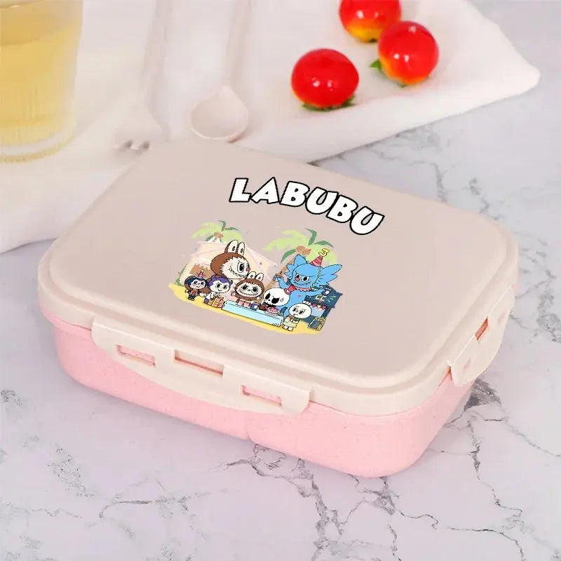Lunch Bag Cartoon Crystal Sticker Warming Box Portable Outdoor Picnic Food Storage Bags Large Capacity Bento Boxs Gifts Trikidsworld