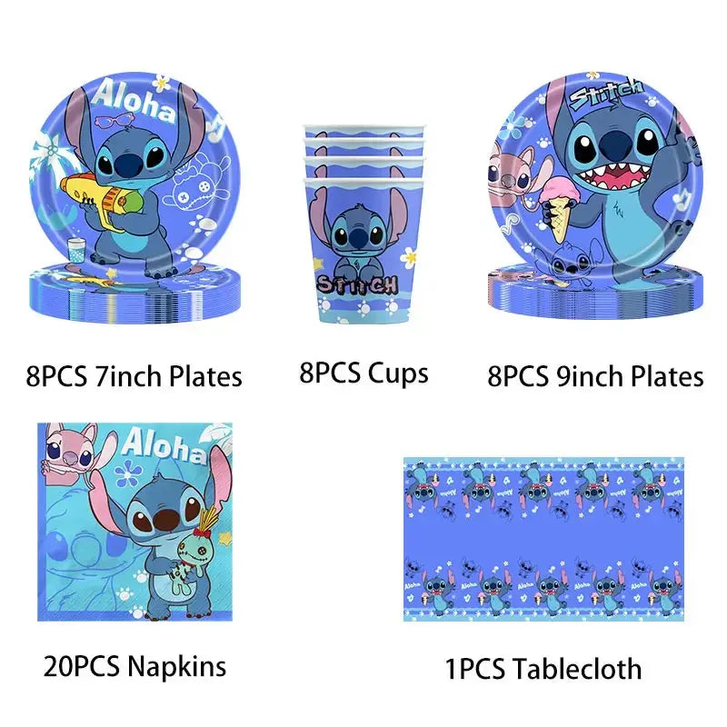 Birthday Party Lilo and Stitch Decoration Kids Trikidsworld