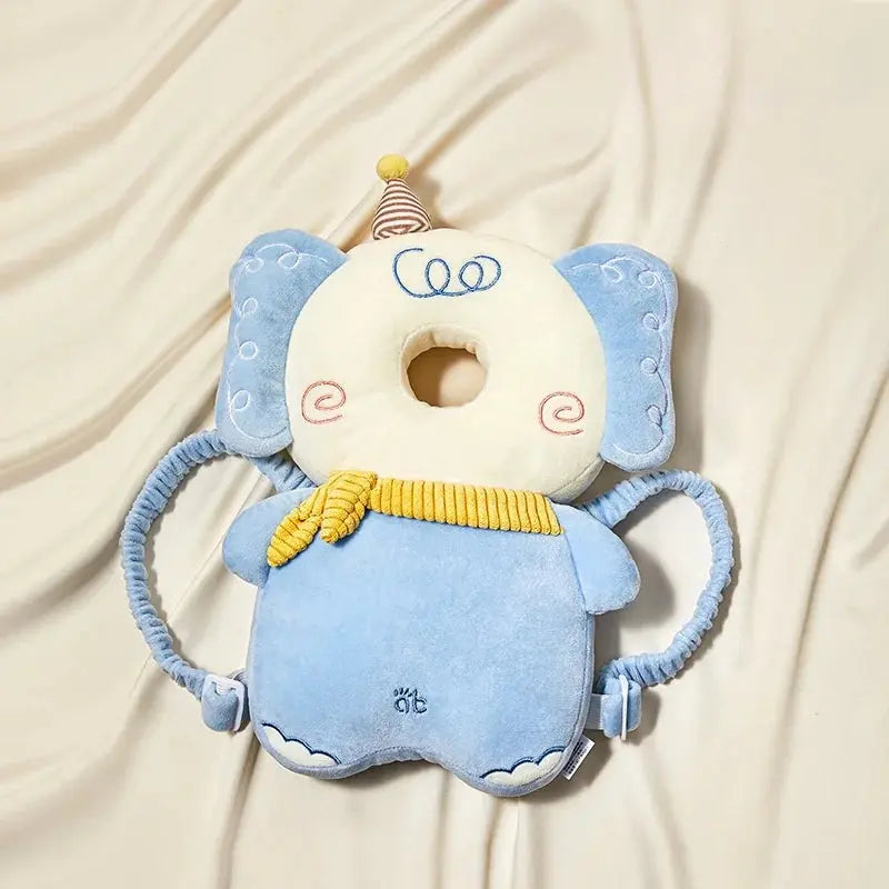 Baby Head Protection Backpack Pillow Toddler Head Safety Pad Cushion Anti-fall Head Protection Pillow Highly Elastic Breathable Trikidsworld
