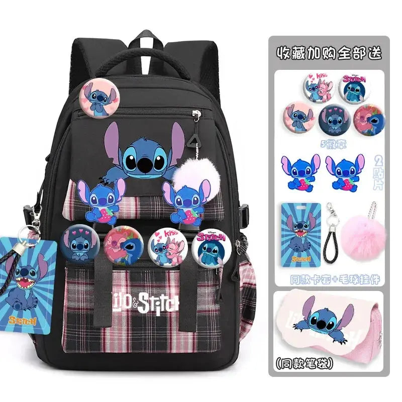 Stitch Student Backpack Trikidsworld