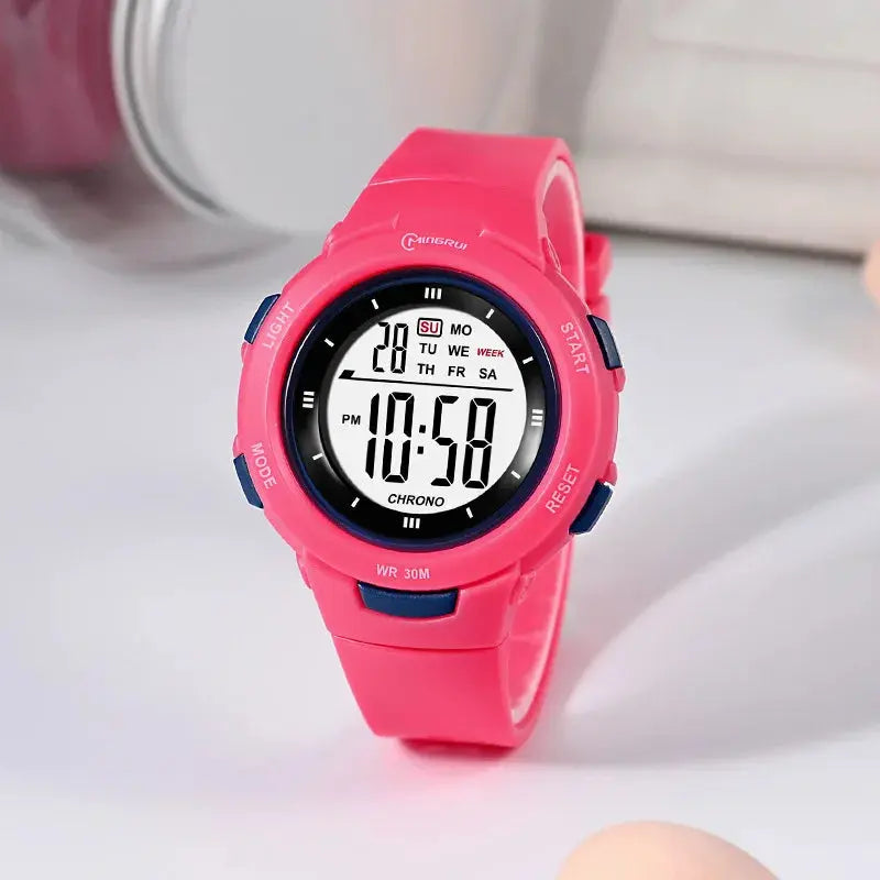 Waterproof Kids Watch with Alarm & Luminous Display Trikidsworld