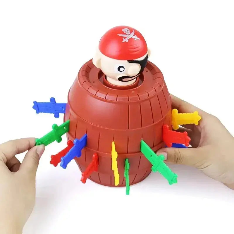 Fun Pirate Barrel Toy Sword Jump Pirate Game Board Children Halloween Toy Parent-child Interactive Toy Boy Trikidsworld