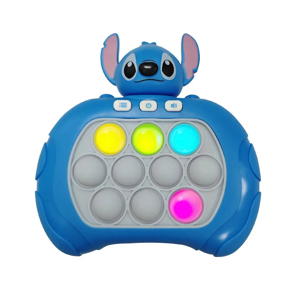 2024 New Pikachu Quick Push Game Pop Up Fidget Bubble Electronic Pop it Pro Game Light AntiStress Toys For Adult Kids Gift 2024 Trikidsworld