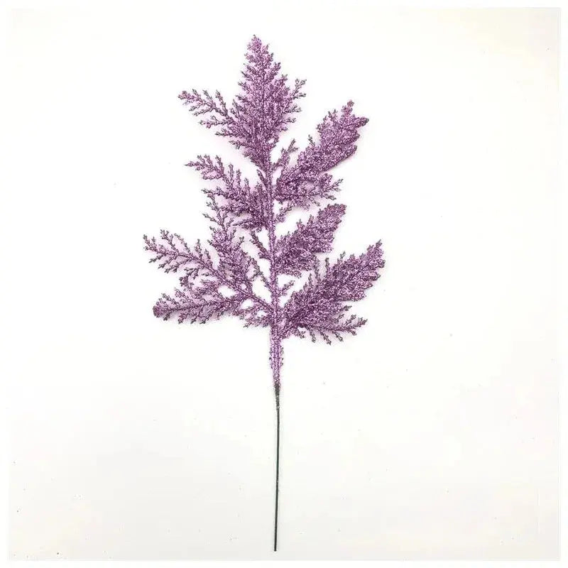 5Pcs Artificial Christmas Decor Pine Needle Home Room Decoration Christmas Tree Hanging Accessories Navidad Party New Year Decor Trikidsworld