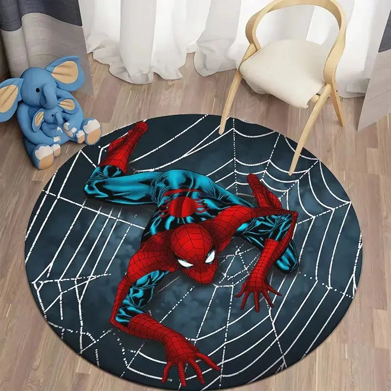 Spider Man Round Carpet for Home Decor Trikidsworld
