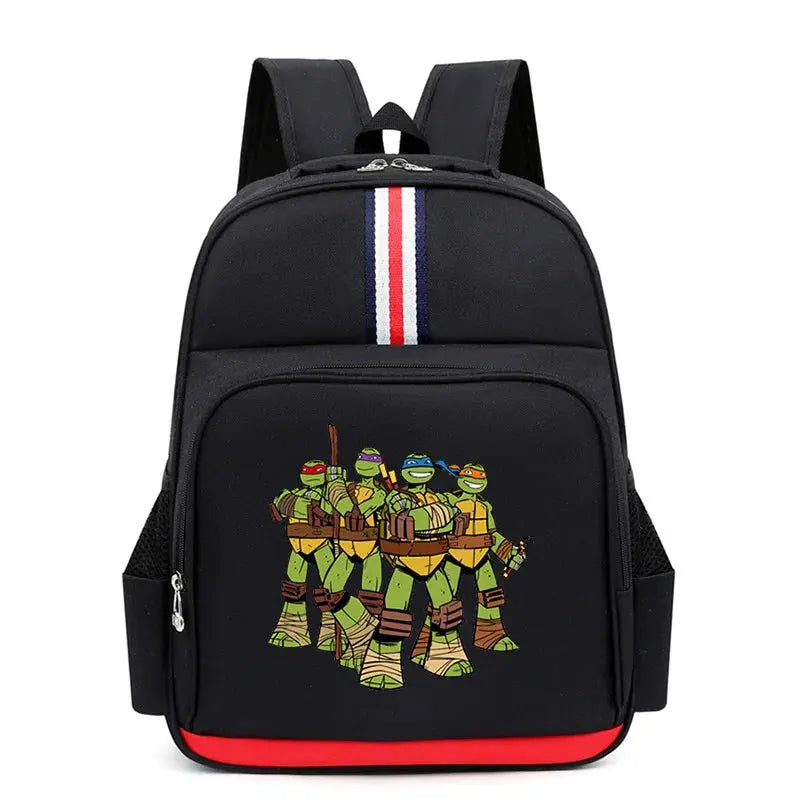Teenage Ninja Turtle Backpack Anime Cartoon Print Kids Trikidsworld