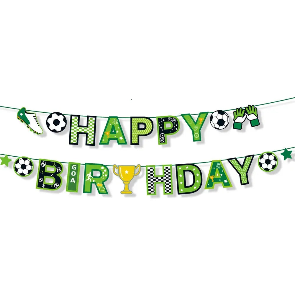 Soccer Football Birthday Decorations Aluminum Trikidsworld
