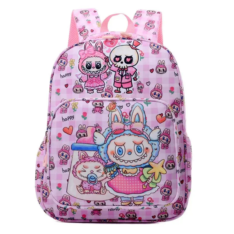 MINISO New style double shoulder bag with large capacity, lightweight, and casual, suitable for boys and girls. Trikidsworld
