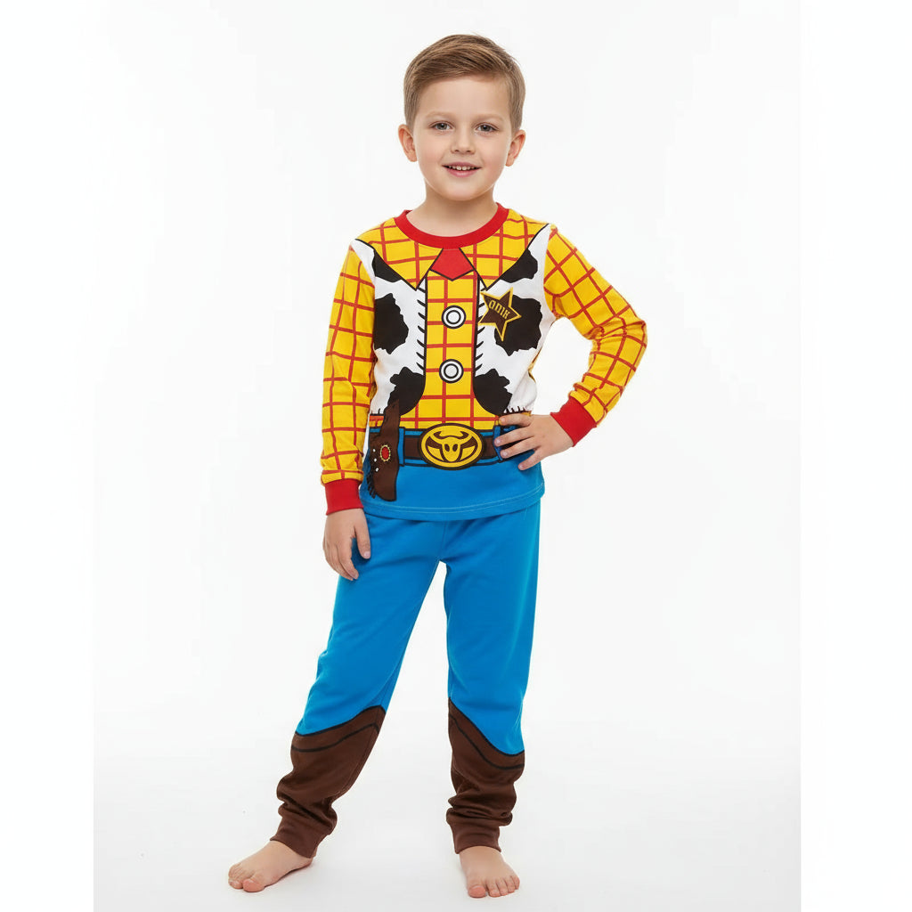 Spring Autumn Children's Mickey Clothing Sets Boys Sleepwear Clothes Kids Iron Man Pajamas Set Baby Girls Cotton Cartoon Pijamas Trikidsworld