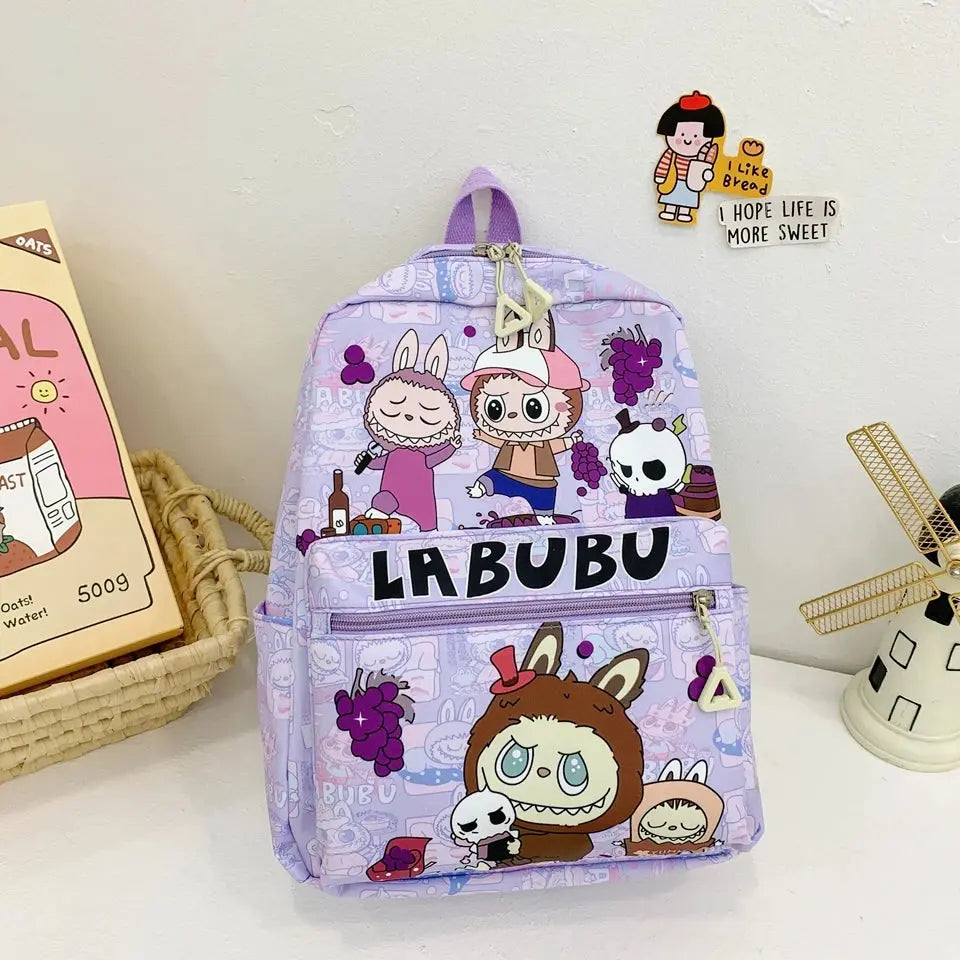 New Cartoon Student Schoolbag Anime Cartoon Cute Large Capacity Backpacks Kawaii Student Shoulders Bag Child Birthday Gifts Trikidsworld
