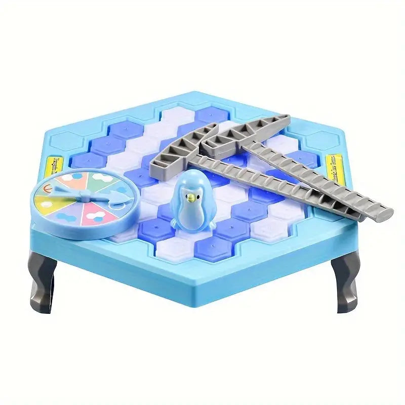 Save Penguin Knocking Ice Toy, Ice Breaker Knocking And Disassembling Wall Board Game Novelty Game Interactive Toy Trikidsworld